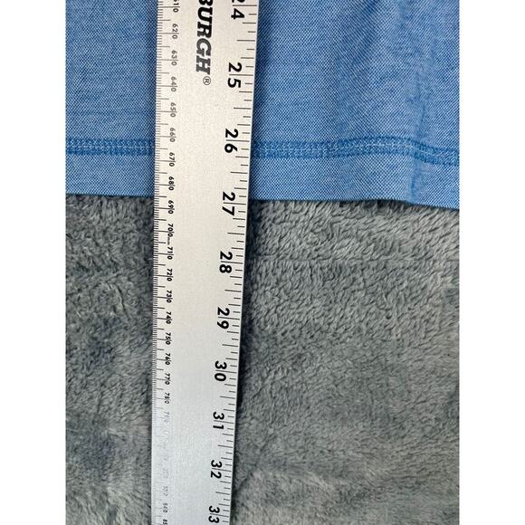 Tommy Bahama Polo Shirt Men’s Large Blue Short Sleeve Silk Blend Golf Casual Exc - Picture 10 of 11